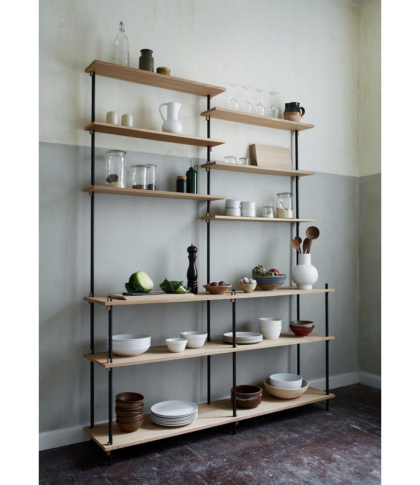 Moebe Moebe Shelving system S.255.1.C (diverse kleuren) Moebe Moebe Shelving system S.255.1.C (diverse kleuren)