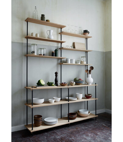 Moebe Moebe Shelving system S.255.1.C (diverse kleuren) Moebe Moebe Shelving system S.255.1.C (diverse kleuren)