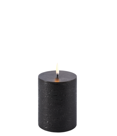 Uyuni Lighting Uyuni Lighting LED pillar candle Ø7.8 x 10cm Forest Black Uyuni Lighting Uyuni Lighting LED pillar candle Ø7.8 x 10cm Forest Black