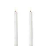 Uyuni Lighting Uyuni Lighting LED candle 2 stuks Ø2,3 x 20cm Nordic White Uyuni Lighting Uyuni Lighting LED candle 2 stuks Ø2,3 x 20cm Nordic White