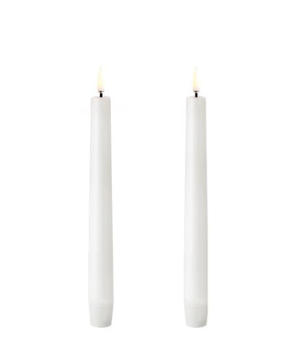 Uyuni Lighting Uyuni Lighting LED candle 2 stuks Ø2,3 x 20cm Nordic White