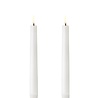 Uyuni Lighting Uyuni Lighting LED Wax dinerkaars 2 stuks Ø2,3 x 20cm Nordic White Uyuni Lighting Uyuni Lighting LED Wax dinerkaars 2 stuks Ø2,3 x 20cm Nordic White