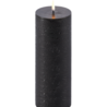 Uyuni Lighting Uyuni Lighting LED Wax stompkaars Ø7,8 x 20cm Rustiek Zwart Uyuni Lighting Uyuni Lighting LED Wax stompkaars Ø7,8 x 20cm Rustiek Zwart