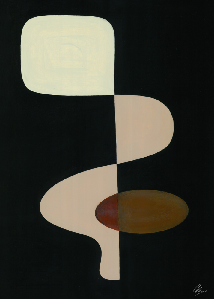 Paper Collective Paper Collective Art Print Faces 02 (diverse maten) poster zonder lijst Paper Collective Paper Collective Art Print Faces 02 (diverse maten) poster zonder lijst