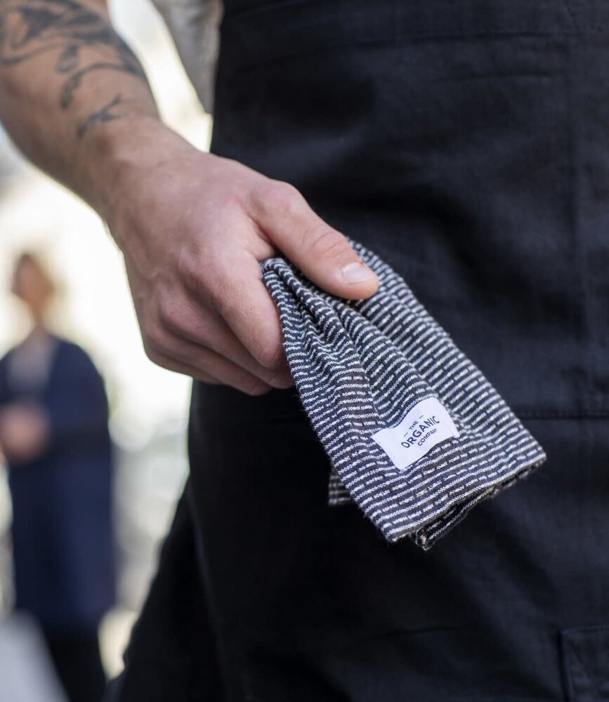 The Organic Company The Organic Company Kitchen Cloth 30x35cm Evening Grey GOTS certified The Organic Company The Organic Company Kitchen Cloth 30x35cm Evening Grey GOTS certified