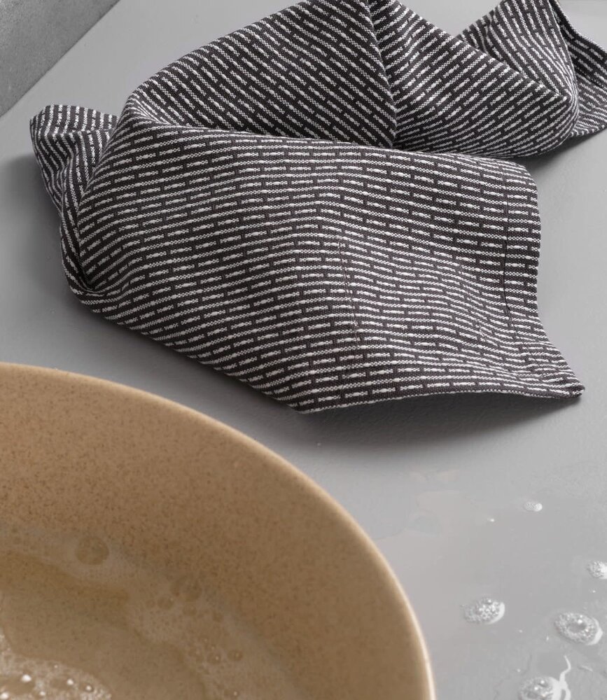 The Organic Company The Organic Company Kitchen Cloth 30x35cm Evening Grey GOTS certified The Organic Company The Organic Company Kitchen Cloth 30x35cm Evening Grey GOTS certified