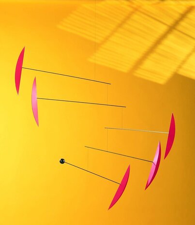 Flensted Mobiles Flensted Mobiles Tango red 85x100cm