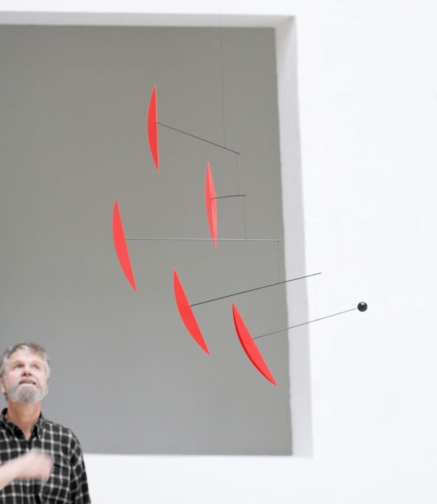 Flensted Mobiles Flensted Mobiles Tango red 85x100cm