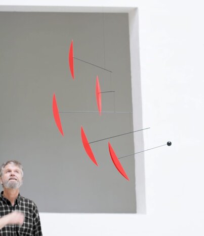 Flensted Mobiles Flensted Mobiles Tango red 85x100cm