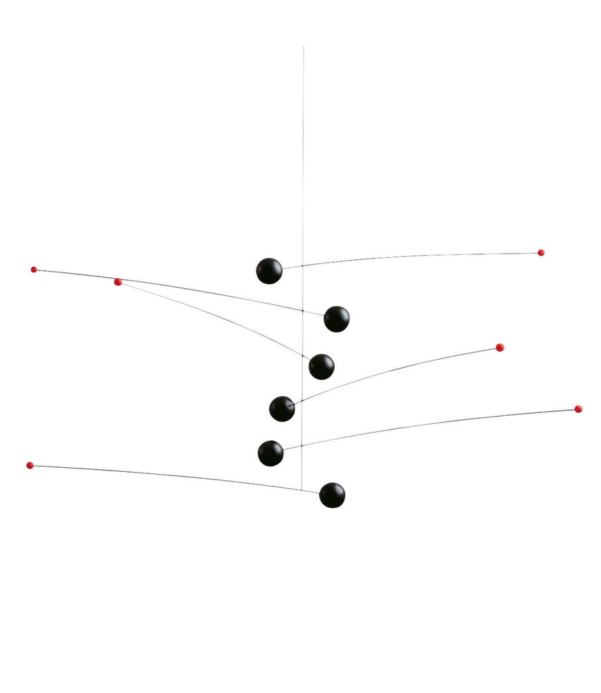 Flensted Mobiles Flensted Mobiles Futura black 35x75cm Flensted Mobiles Flensted Mobiles Futura black 35x75cm