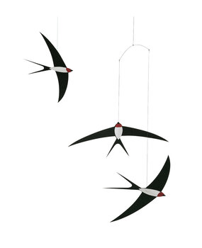 Flensted Mobiles Flensted Mobiles Flying Swallows 39x47cm