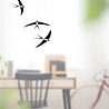 Flensted Mobiles Flensted Mobiles Flying Swallows 39x47cm Flensted Mobiles Flensted Mobiles Flying Swallows 39x47cm