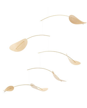 Flensted Mobiles Flensted Mobiles Drifting Clouds Large 80x100cm hout mobiel