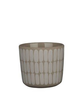 Marimekko Marimekko Alku Cup 2dl without ear terra white Marimekko Marimekko Alku Cup 2dl without ear terra white