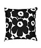 Marimekko Pieni Unikko cushion cover 50x50cm black Marimekko Pieni Unikko cushion cover 50x50cm black