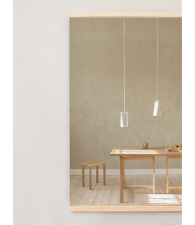 Moebe Moebe Rectangular Wall Mirror 50x70cm Oak Moebe Moebe Rectangular Wall Mirror 50x70cm Oak