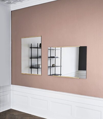 Moebe Moebe Rectangular Wall Mirror 50x70cm Oak Moebe Moebe Rectangular Wall Mirror 50x70cm Oak