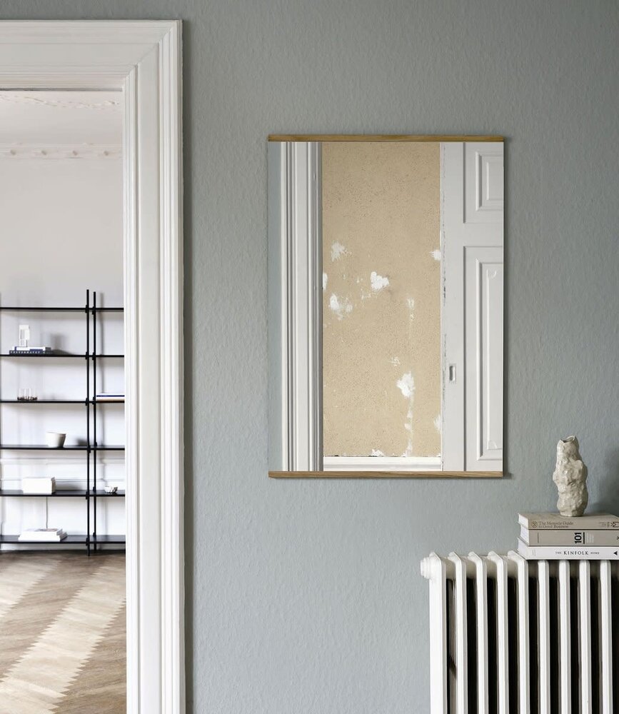 Moebe Moebe Rectangular Wall Mirror 50x70cm Oak Moebe Moebe Rectangular Wall Mirror 50x70cm Oak