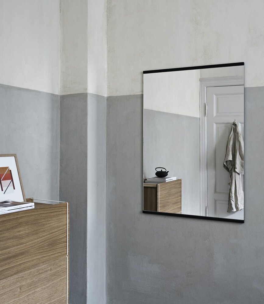 Moebe Moebe Spiegel Rechthoek 50x70cm Zwart Moebe Moebe Spiegel Rechthoek 50x70cm Zwart