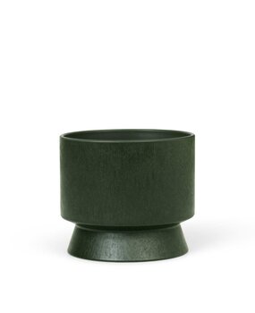 Rosendahl Rosendahl Ro Flowerpot 12 cm made of recycled plastic Darkgreen Rosendahl Rosendahl Ro Flowerpot 12 cm made of recycled plastic Darkgreen