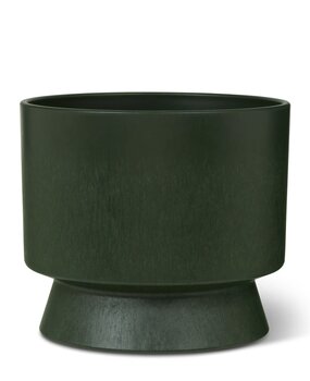 Rosendahl Rosendahl Ro Flowerpot 24cm made of recycled plastic Darkgreen Rosendahl Rosendahl Ro Flowerpot 24cm made of recycled plastic Darkgreen