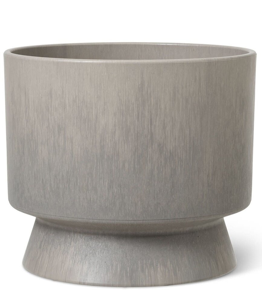 Rosendahl Rosendahl Ro Flowerpot 30cm made of recycled plastic Sand Rosendahl Rosendahl Ro Flowerpot 30cm made of recycled plastic Sand