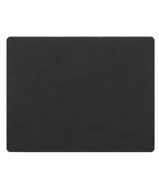 LIND DNA LIND DNA Table Mat Square L Nupo Recycled Leather Black