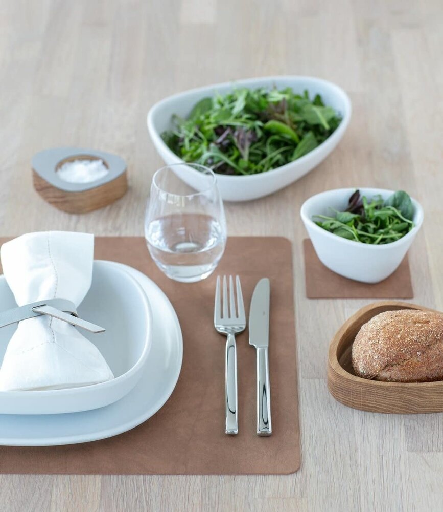 LIND DNA LIND DNA Placemat Square L Nupo Gerecycled Leer nature LIND DNA LIND DNA Placemat Square L Nupo Gerecycled Leer nature