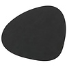 LIND DNA LIND DNA Placemat Curve L Nupo Gerecycled Leer zwart LIND DNA LIND DNA Placemat Curve L Nupo Gerecycled Leer zwart