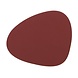 LIND DNA LIND DNA Placemat Curve L Nupo Gerecycled Leer rood LIND DNA LIND DNA Placemat Curve L Nupo Gerecycled Leer rood