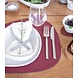LIND DNA LIND DNA Placemat Curve L Nupo Gerecycled Leer rood LIND DNA LIND DNA Placemat Curve L Nupo Gerecycled Leer rood