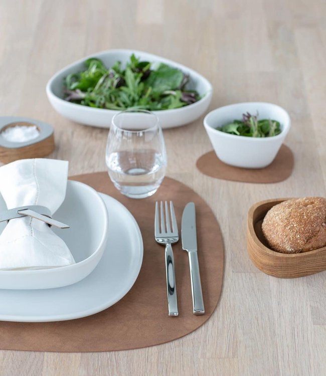 LIND DNA placemats van gerecycled leer Duurzaam Deens Design ! blikfang