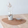 LIND DNA LIND DNA Table Mat Curve L Nupo Recycled Leather Nature LIND DNA LIND DNA Table Mat Curve L Nupo Recycled Leather Nature