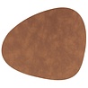 LIND DNA LIND DNA Table Mat Curve L Nupo Recycled Leather Nature LIND DNA LIND DNA Table Mat Curve L Nupo Recycled Leather Nature