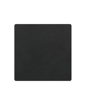 LIND DNA LIND DNA Glas Onderzetter Square Nupo Gerecycled Leer zwart LIND DNA LIND DNA Glas Onderzetter Square Nupo Gerecycled Leer zwart