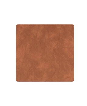 LIND DNA LIND DNA Glas Onderzetter Square Nupo Gerecycled Leer nature