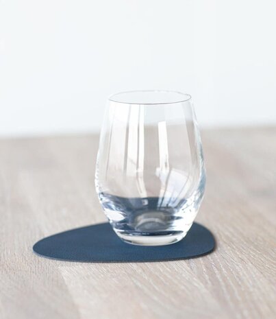 LIND DNA LIND DNA Glass Mat Curve Nupo Recycled Leather Midnight Blue LIND DNA LIND DNA Glass Mat Curve Nupo Recycled Leather Midnight Blue