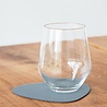 LIND DNA LIND DNA Glas Onderzetter Curve Nupo Gerecycled Leer licht blauw LIND DNA LIND DNA Glas Onderzetter Curve Nupo Gerecycled Leer licht blauw