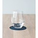 LIND DNA LIND DNA Glas Onderzetter Circel Nupo Gerecycled Leer middernacht blauw LIND DNA LIND DNA Glas Onderzetter Circel Nupo Gerecycled Leer middernacht blauw