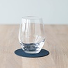 LIND DNA LIND DNA Glas Onderzetter Circle Nupo Gerecycled Leer middernacht blauw LIND DNA LIND DNA Glas Onderzetter Circle Nupo Gerecycled Leer middernacht blauw