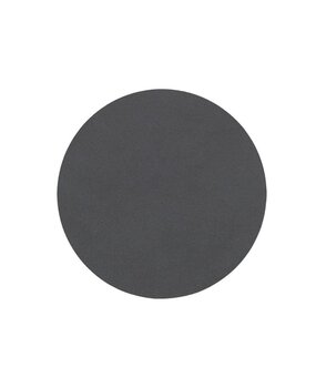 LIND DNA LIND DNA Glas Onderzetter Circle Nupo Gerecycled Leer antraciet