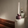 Marimekko Marimekko Puteli candleholder glass dark wine Marimekko Marimekko Puteli candleholder glass dark wine