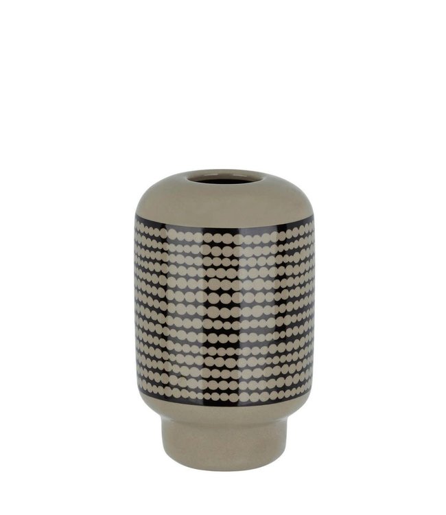 Marimekko Marimekko siirtolapuutarha vase H14cm terra black