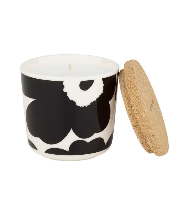 Marimekko Marimekko scented candle in Unikko 2 dl cup with cork lid