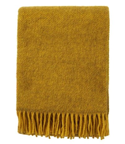 Klippan Klippan Gotland wollen plaid 130x200 van 25% Gotland wol yellow Klippan Klippan Gotland wollen plaid 130x200 van 25% Gotland wol yellow