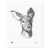 Teemu Järvi Teemu Järvi Poster 30 x 40 cm Charming deer Teemu Järvi Teemu Järvi Poster 30 x 40 cm Charming deer