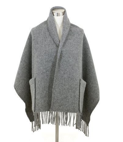 Lapuan Kankurit Lapuan Kankurit Uni wool scarf with pockets 60x170 grey Lapuan Kankurit Lapuan Kankurit Uni wool scarf with pockets 60x170 grey