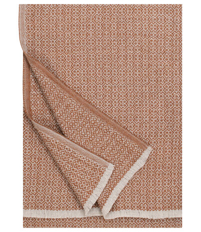 Lapuan Kankurit Lapuan Kankurit Koli Merino Wollen plaid 150x170 Beige Kaneel Lapuan Kankurit Lapuan Kankurit Koli Merino Wollen plaid 150x170 Beige Kaneel
