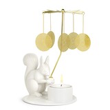 Dottir Nordic Design Dottir Winter Stories Eekhoorn met Angel Chime Kandelaar