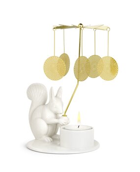 Dottir Nordic Design Dottir Winter Stories Eekhoorn met Angel Chime Kandelaar Dottir Nordic Design Dottir Winter Stories Eekhoorn met Angel Chime Kandelaar